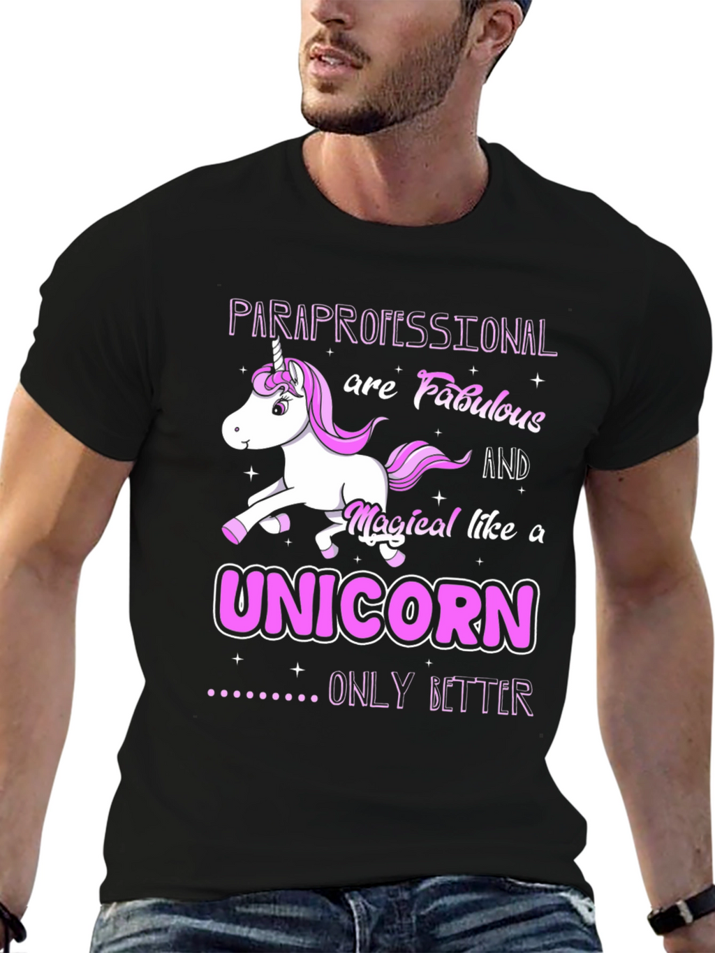 Magical Paraprofessional Unicorn T-Shirt