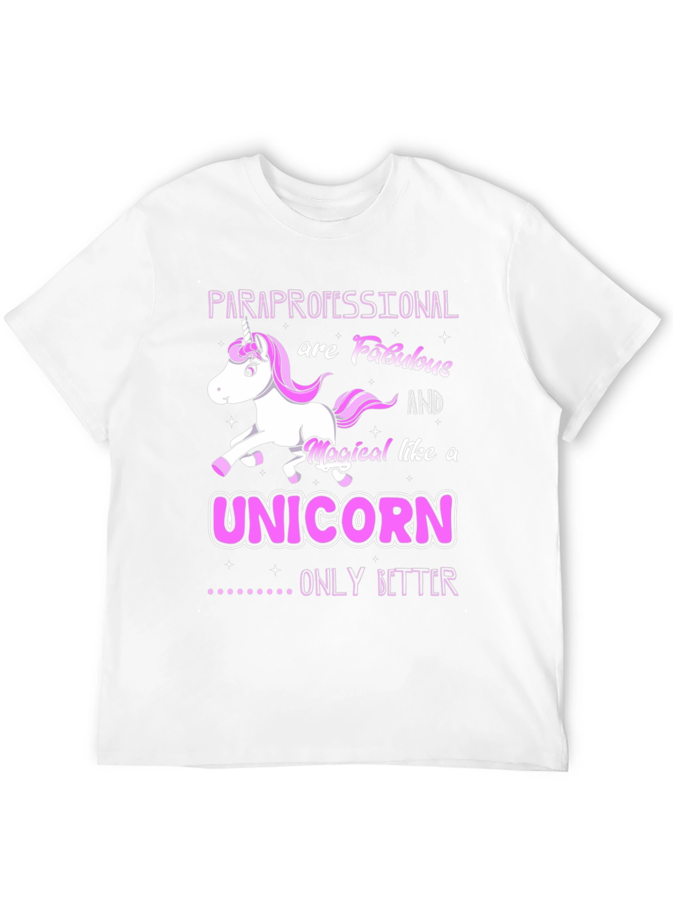 Magical Paraprofessional Unicorn T-Shirt