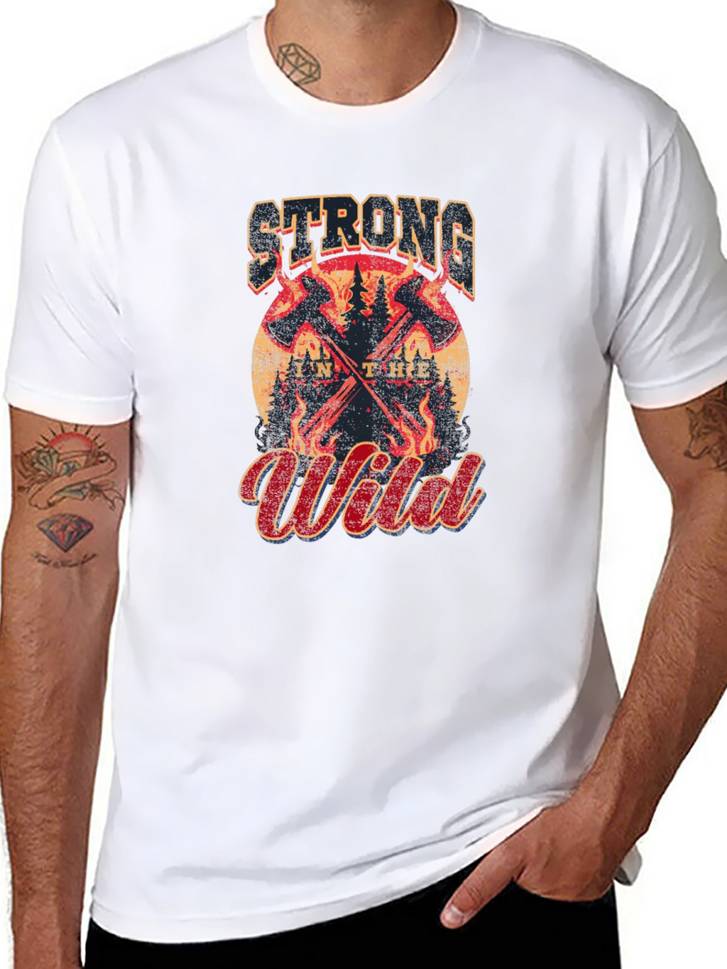 Strong In The Wild Graphic Tee