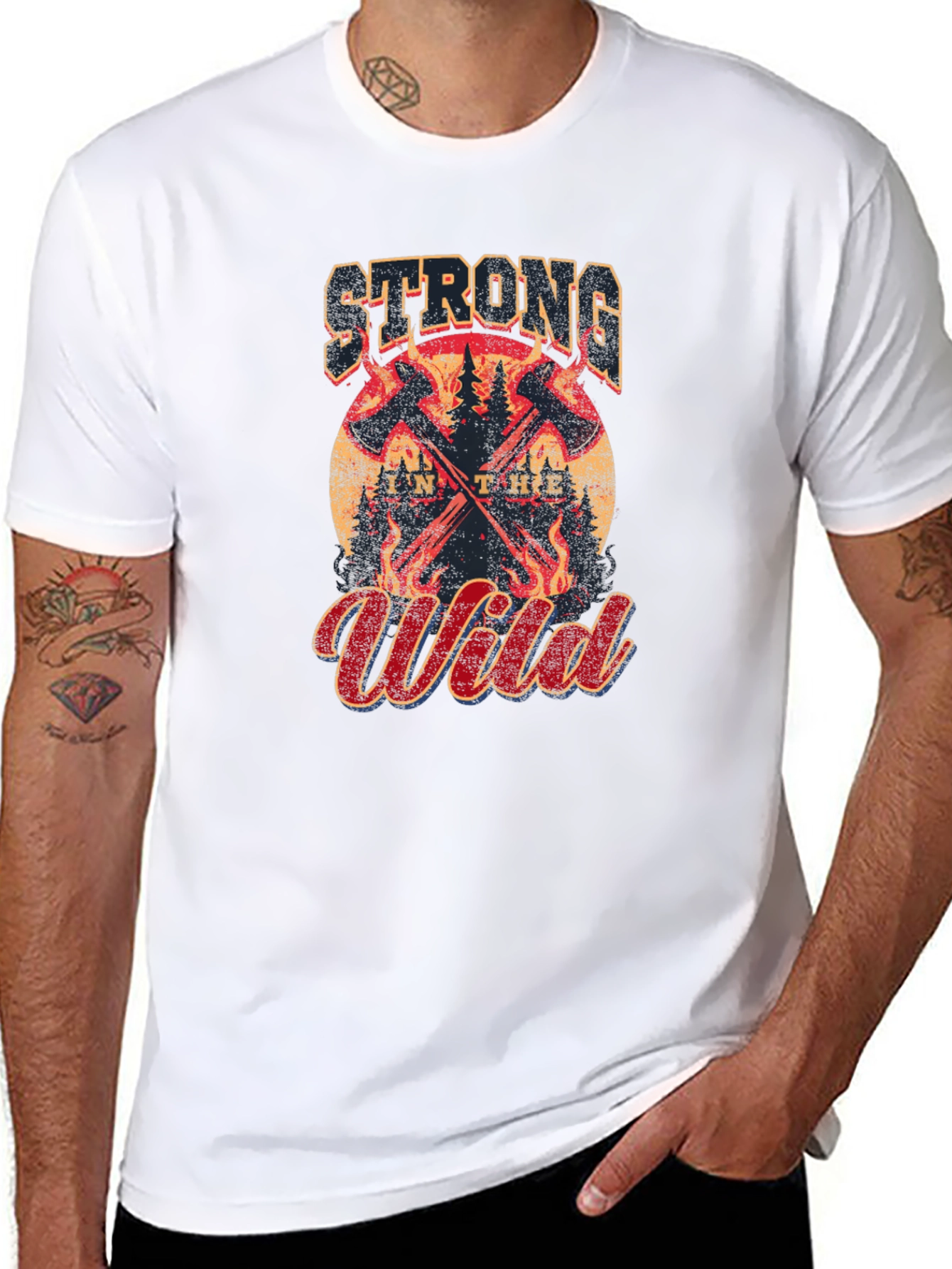 Strong In The Wild Graphic Tee
