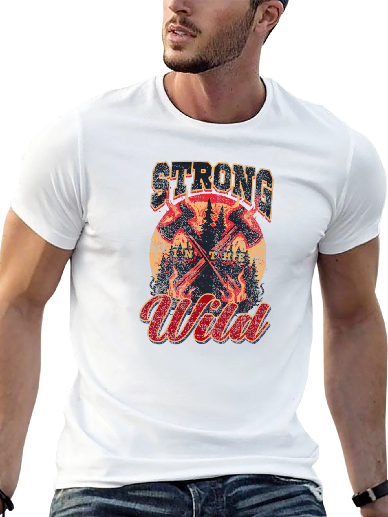 Strong In The Wild Graphic Tee