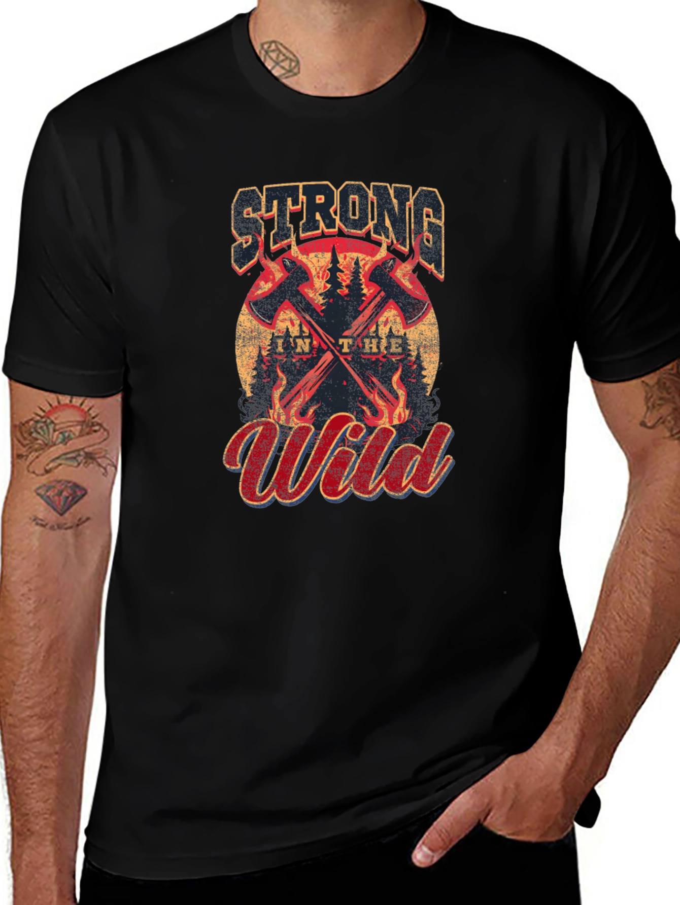 Strong In The Wild Graphic Tee