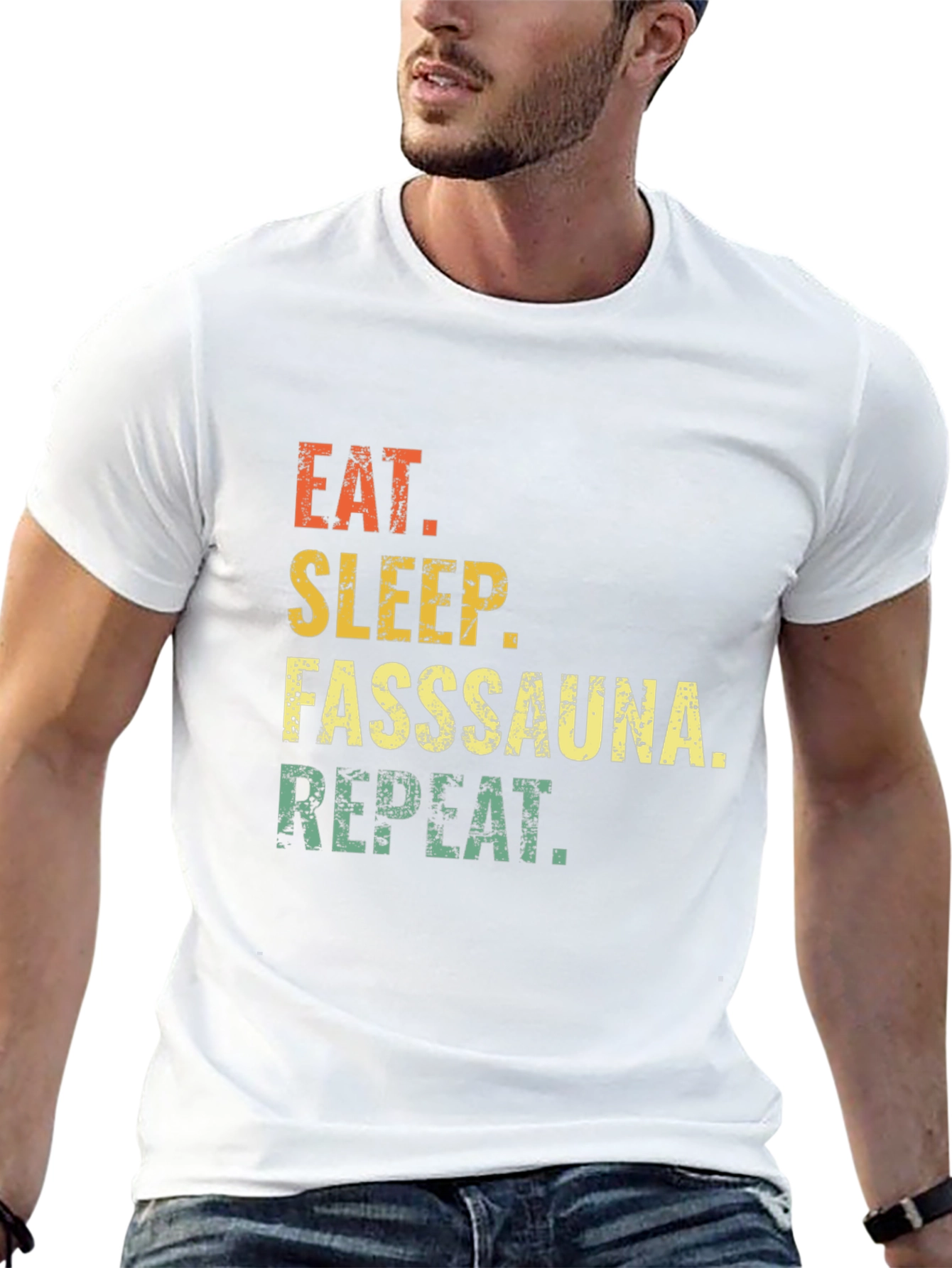 Eat Sleep Fasssauna Repeat T-Shirt