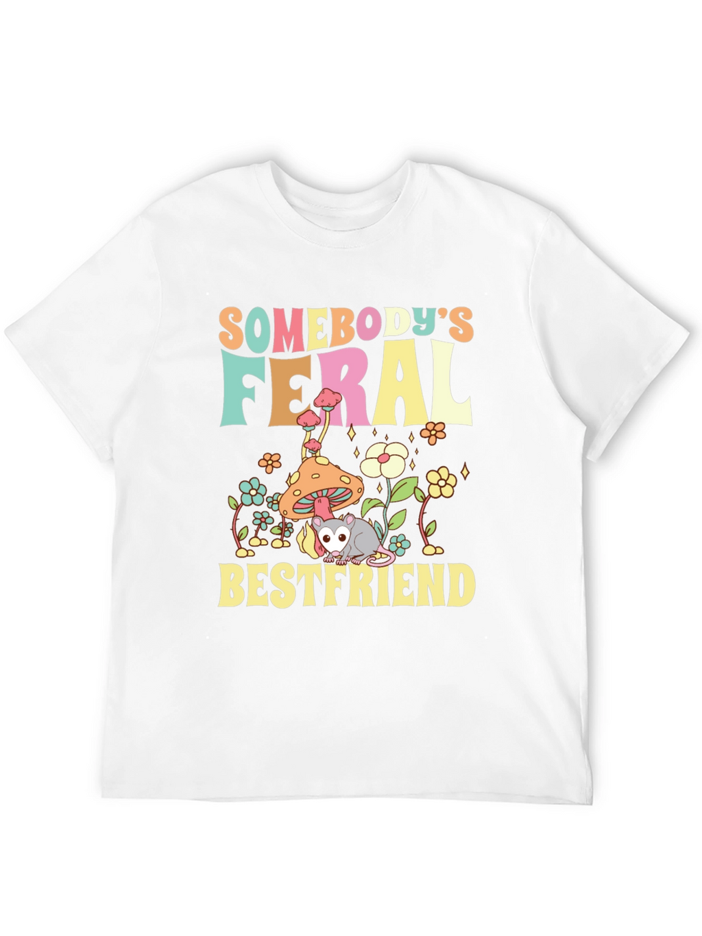 Feral Bestfriend Graphic Tee