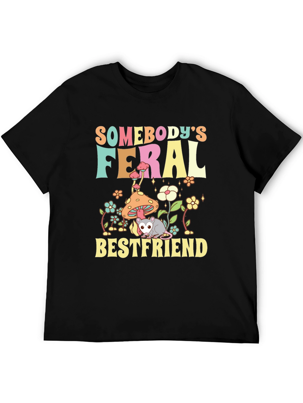 Feral Bestfriend Graphic Tee