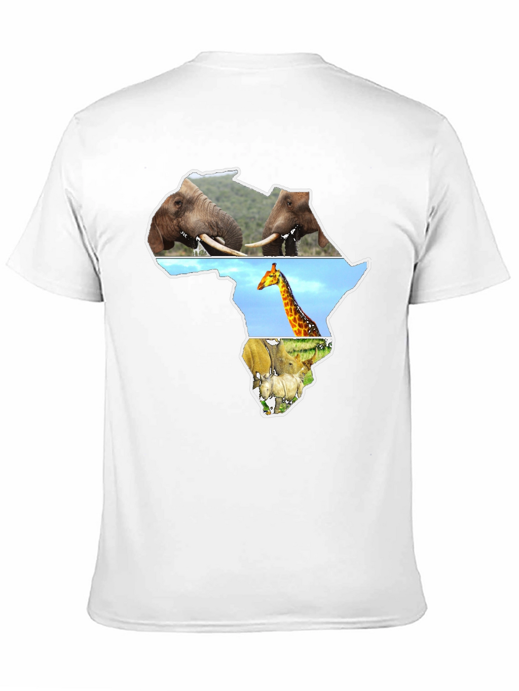 African Wildlife Silhouette T-Shirt