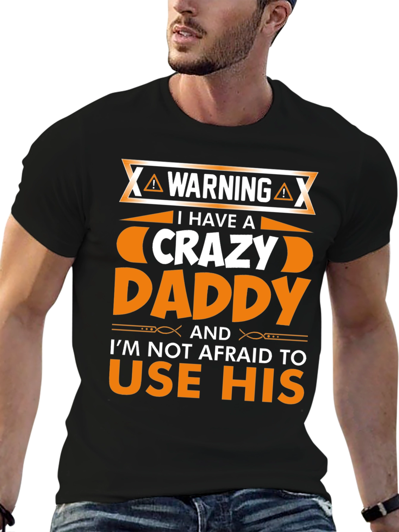 Crazy Daddy T-Shirt Novelty Fathers Day Gift