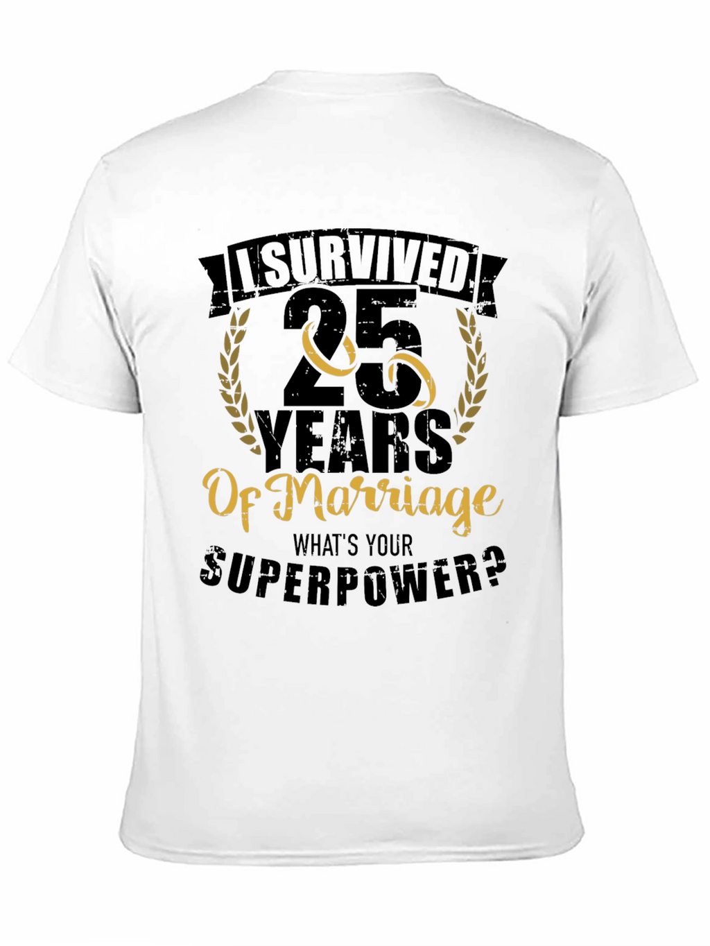 25 Years of Marriage T-Shirt