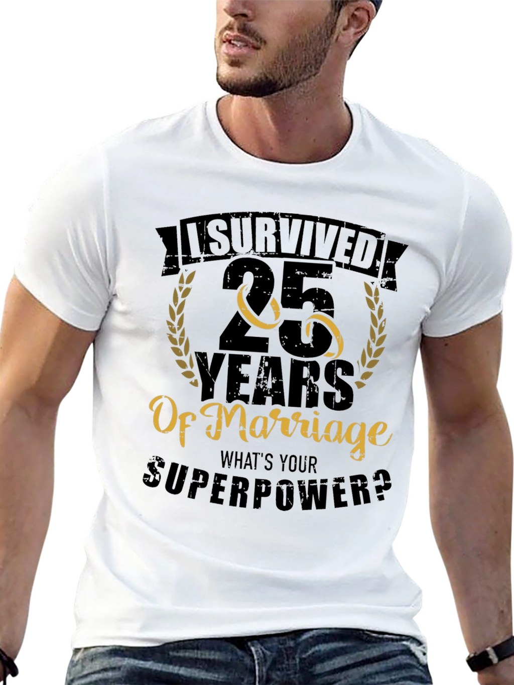 25 Years of Marriage T-Shirt