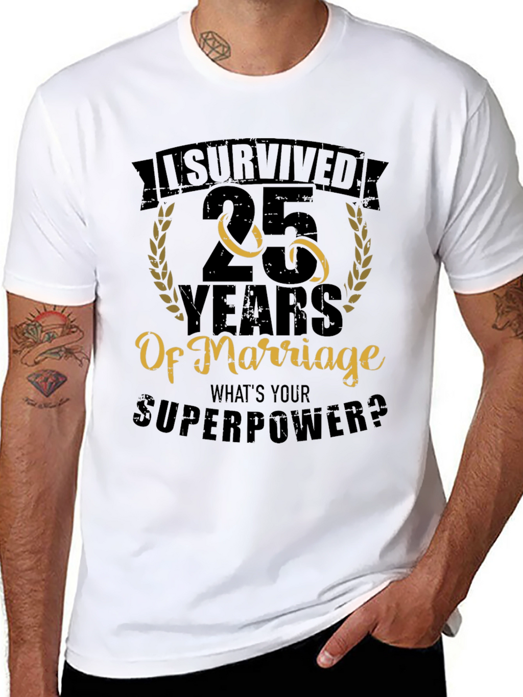 25 Years of Marriage T-Shirt