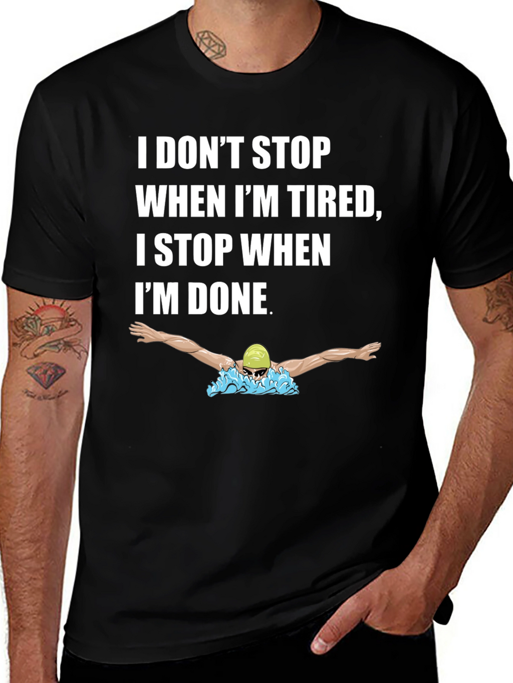 Motivational Swimmer T-Shirt