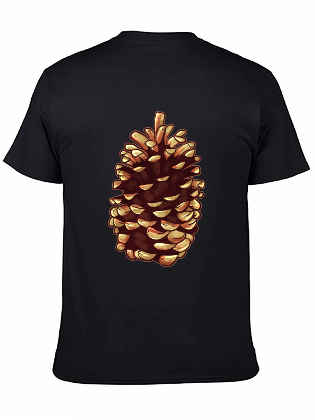 Pine Cone Graphic T-Shirt - Nature Inspired Tee