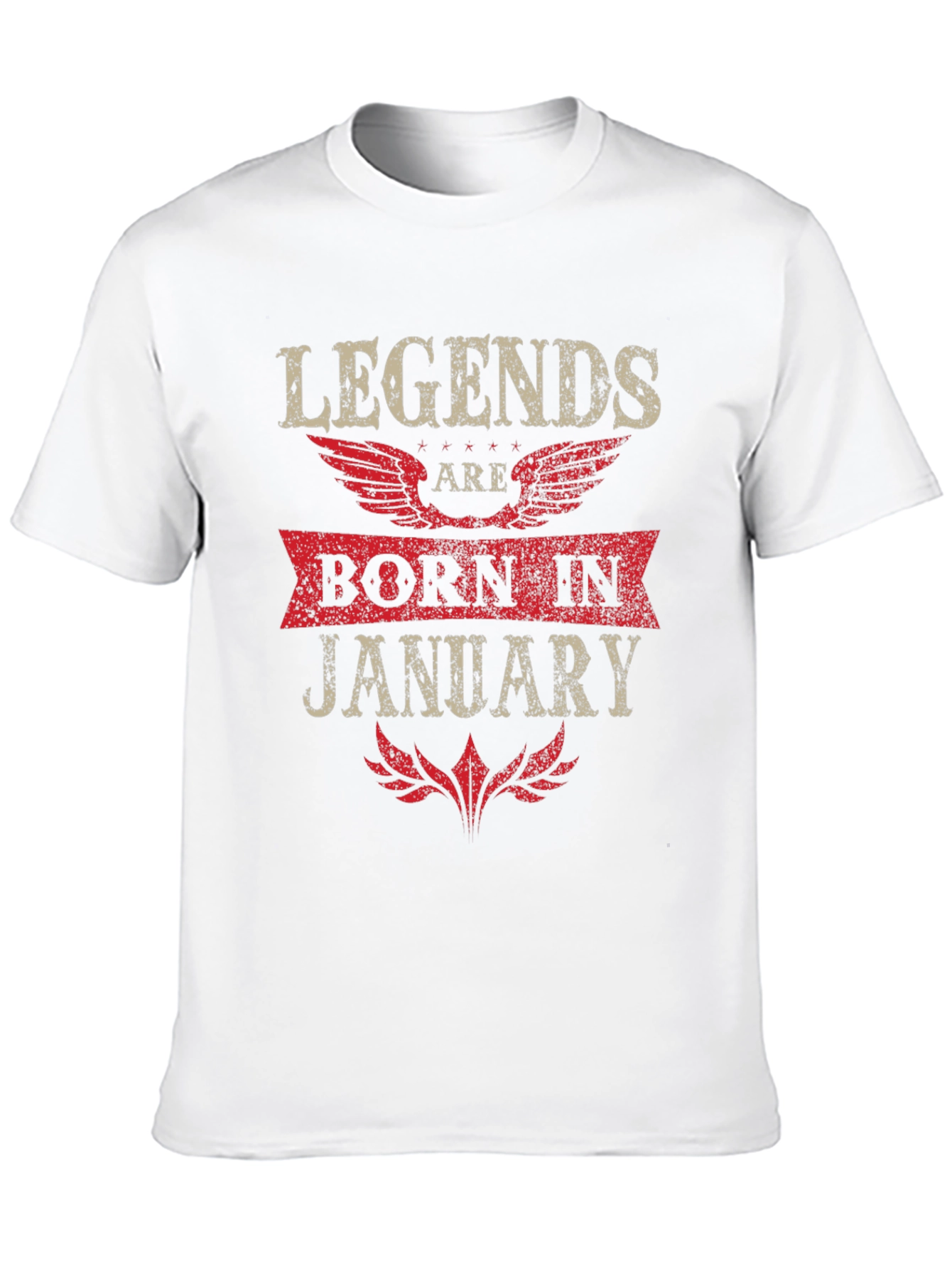 Legends Born in January Graphic Tee