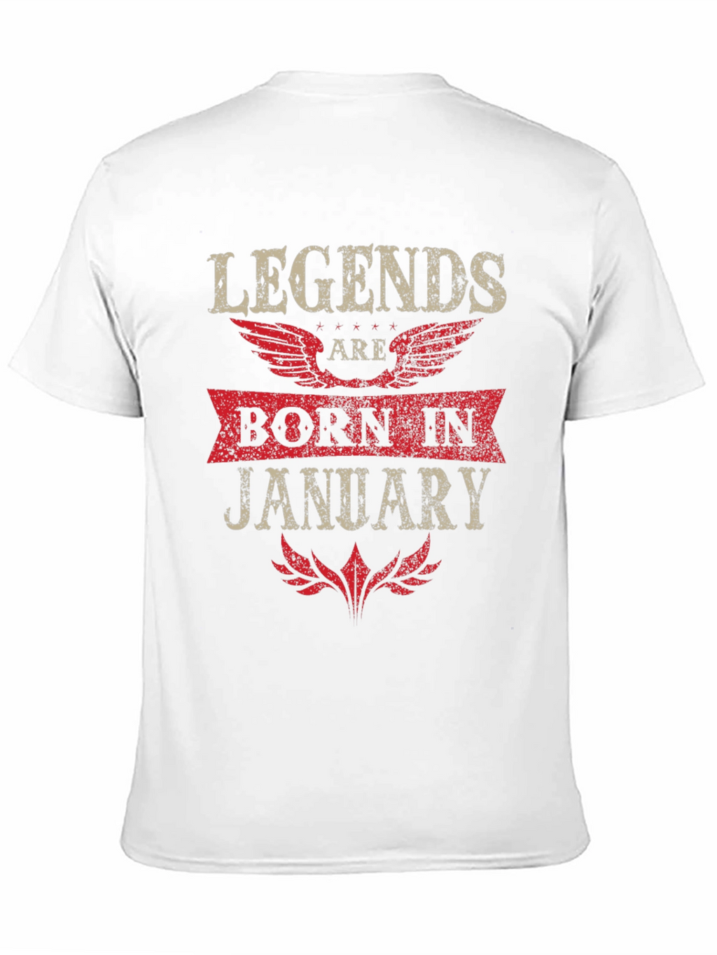 Legends Born in January Graphic Tee