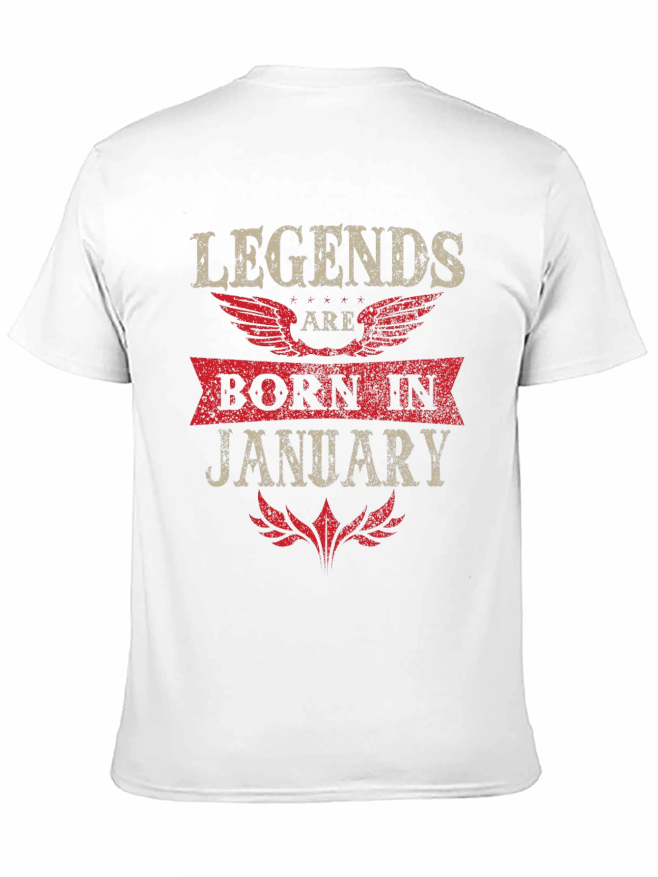 Legends Born in January Graphic Tee