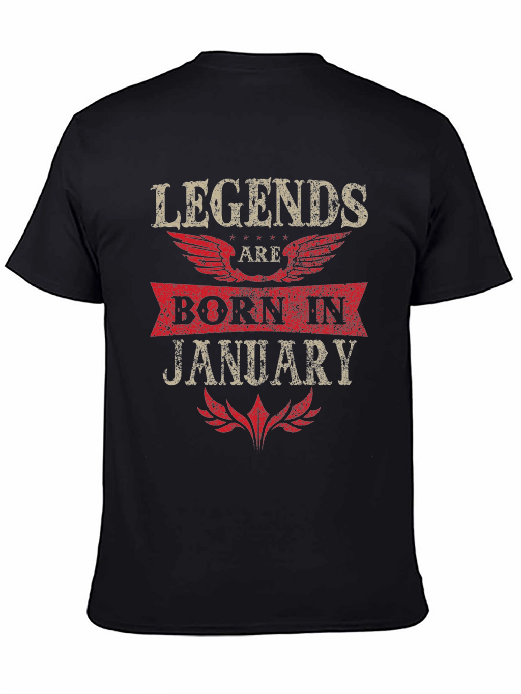 Legends Born in January Graphic Tee