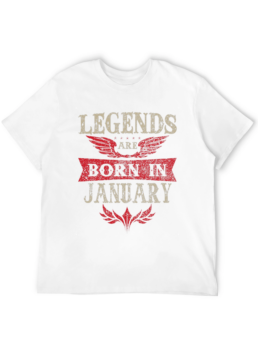 Legends Born in January Graphic Tee