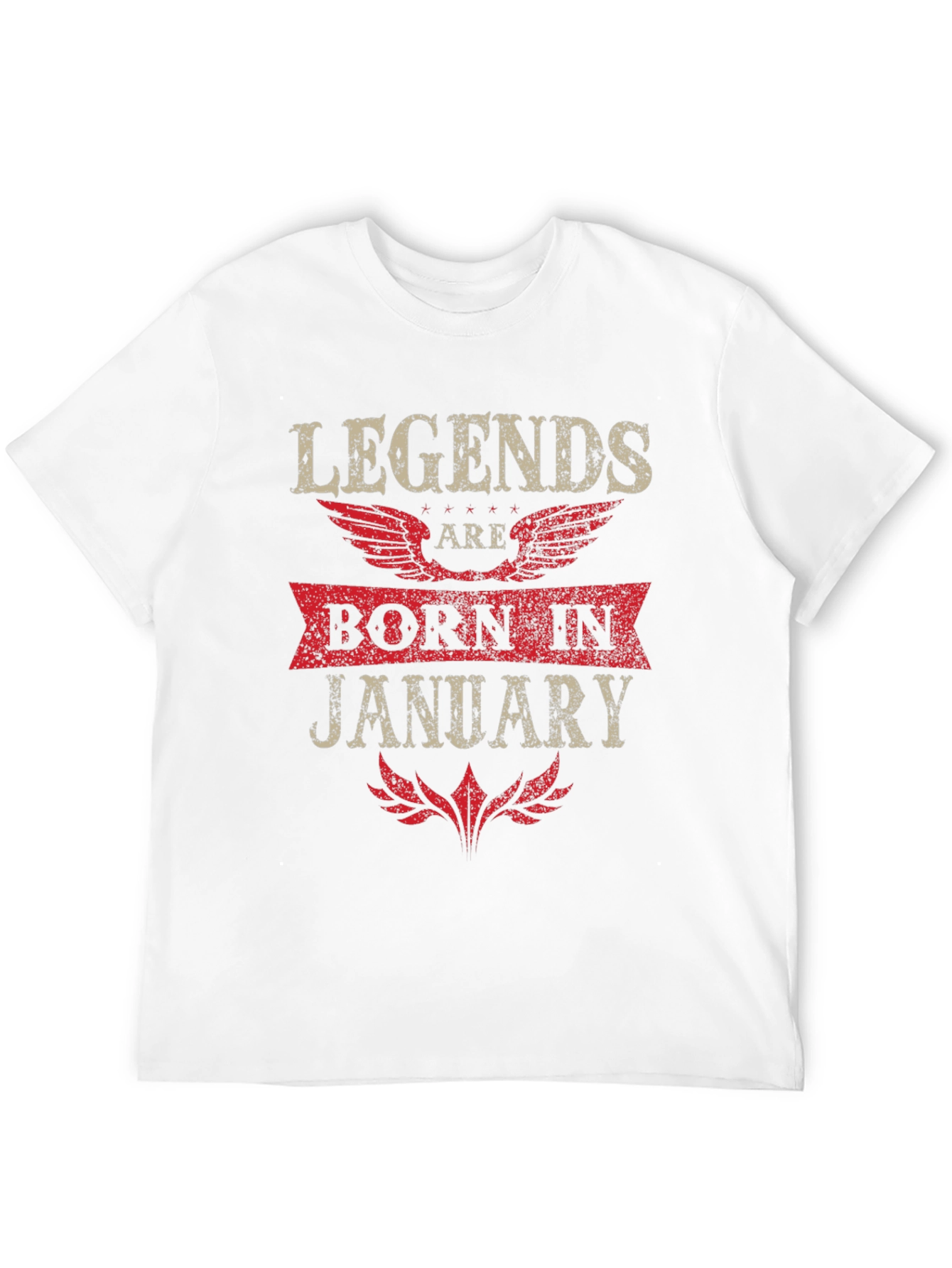 Legends Born in January Graphic Tee