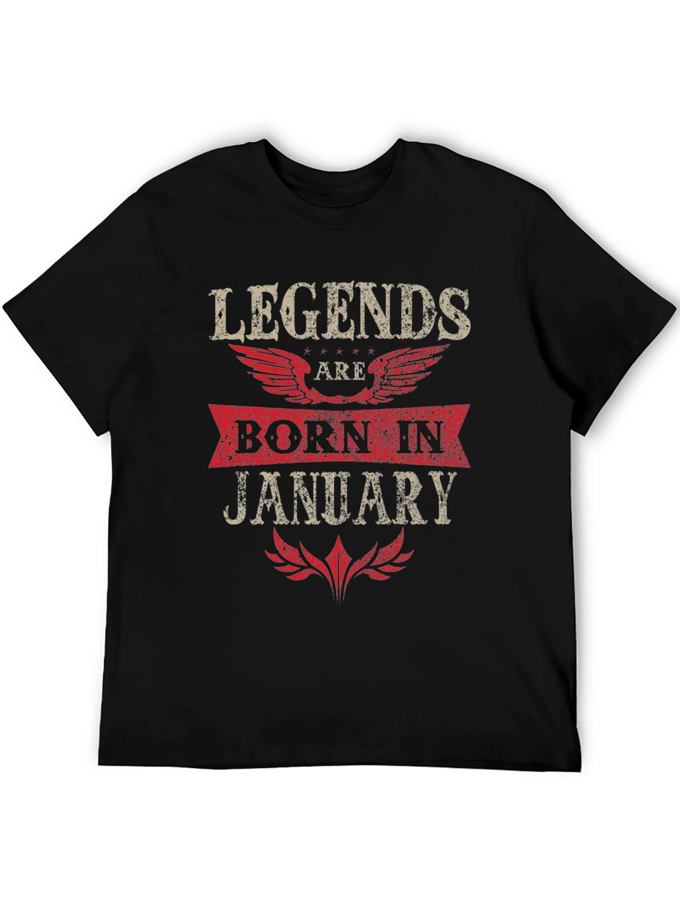 Legends Born in January Graphic Tee