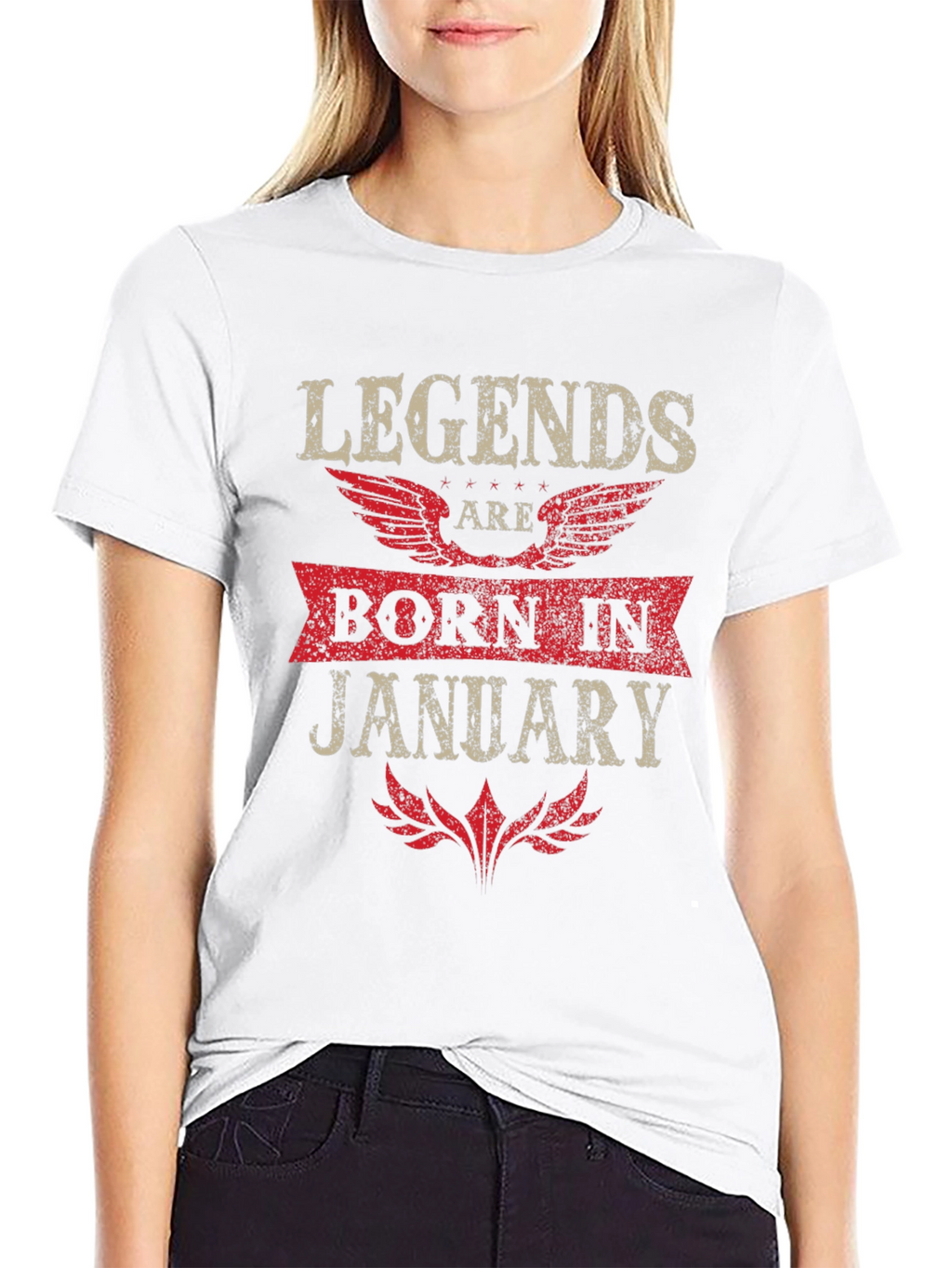 Legends Born in January Graphic Tee