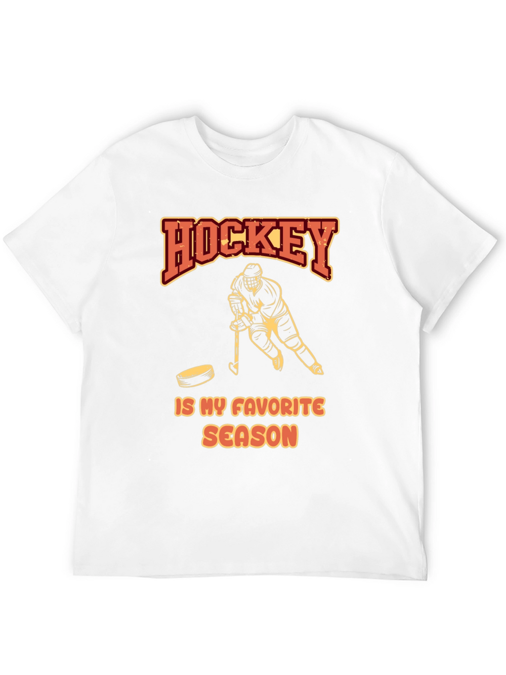 Hockey is My Favorite Season Graphic T-Shirt