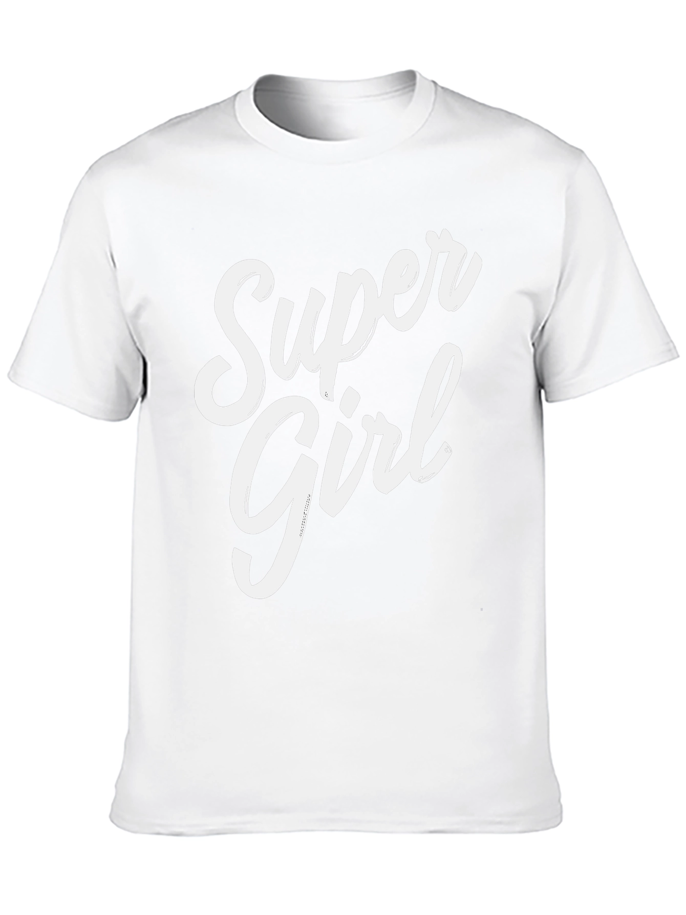Super Girl Graphic Tee - Black