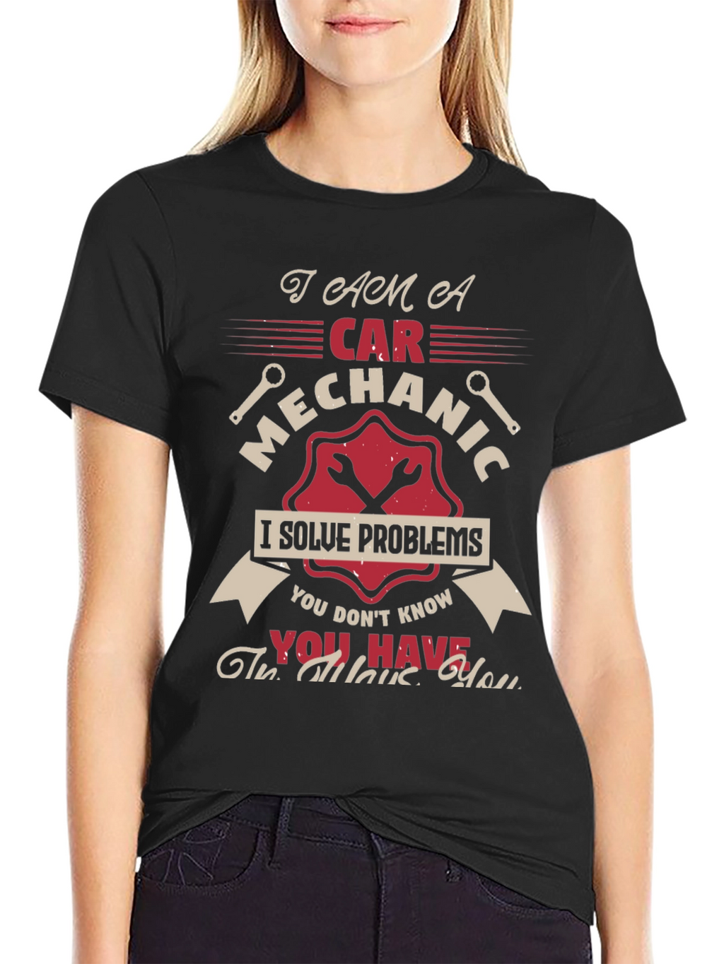 Car Mechanic T-Shirt - Problem Solver