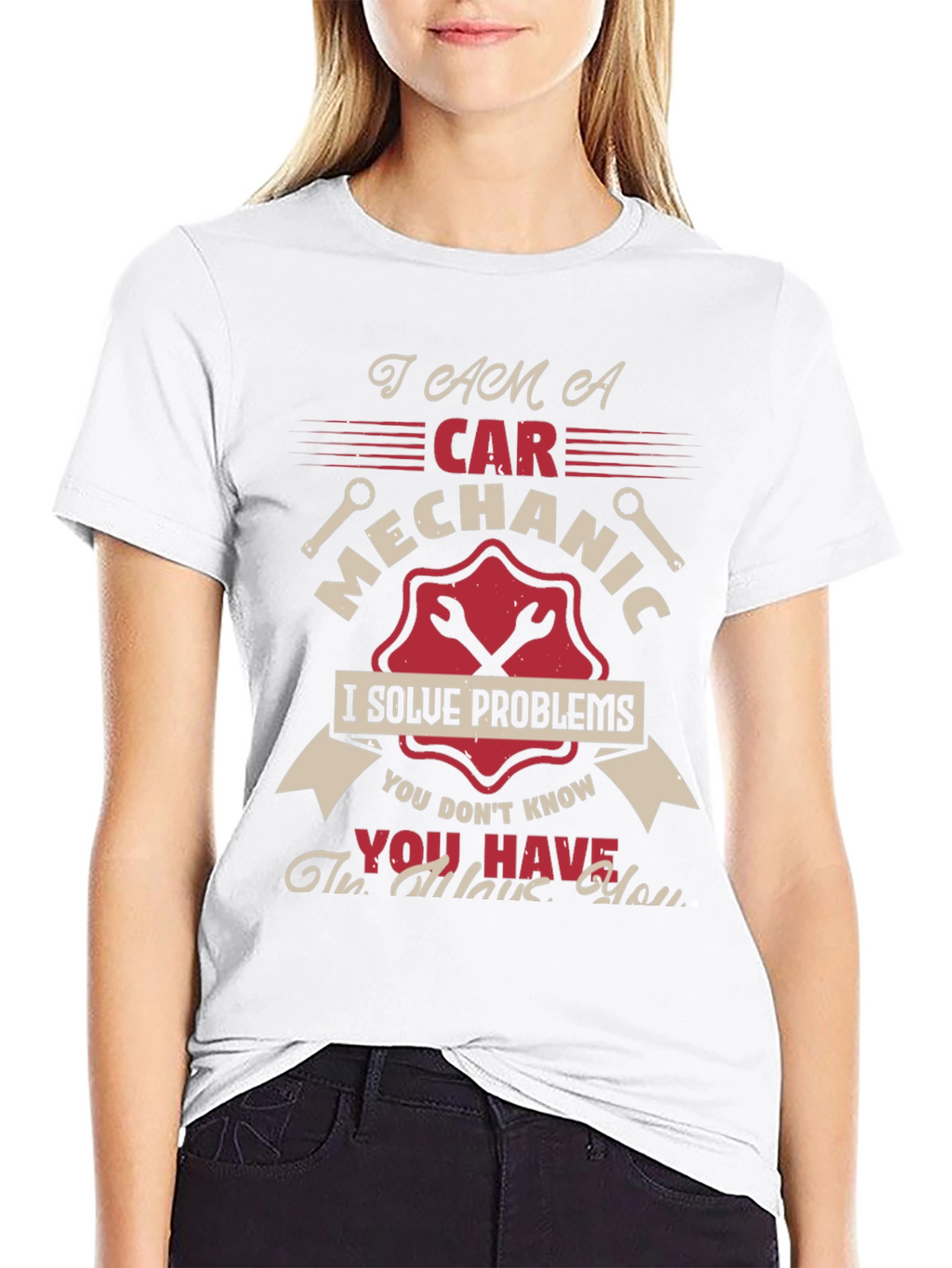 Car Mechanic T-Shirt - Problem Solver