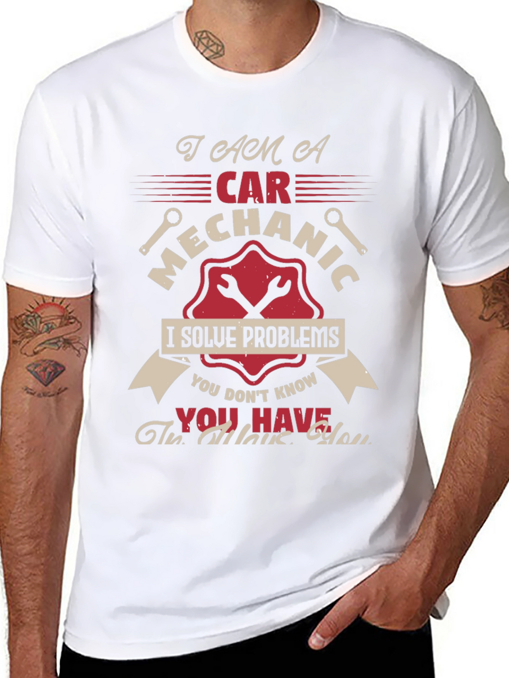 Car Mechanic T-Shirt - Problem Solver