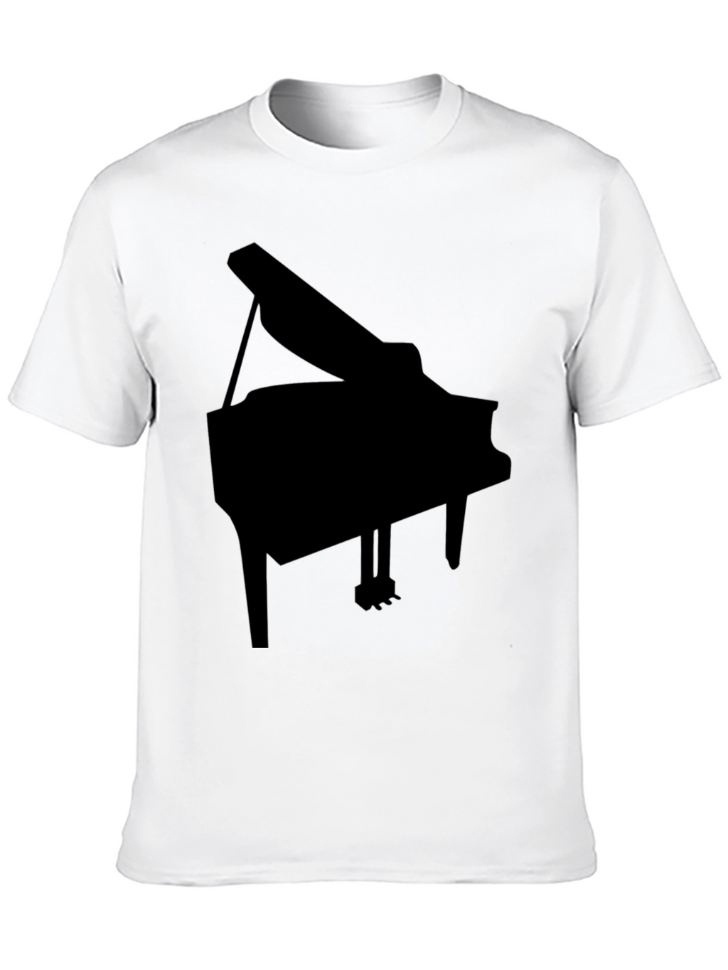 Grand Piano Graphic Tee - Black Classic Fit