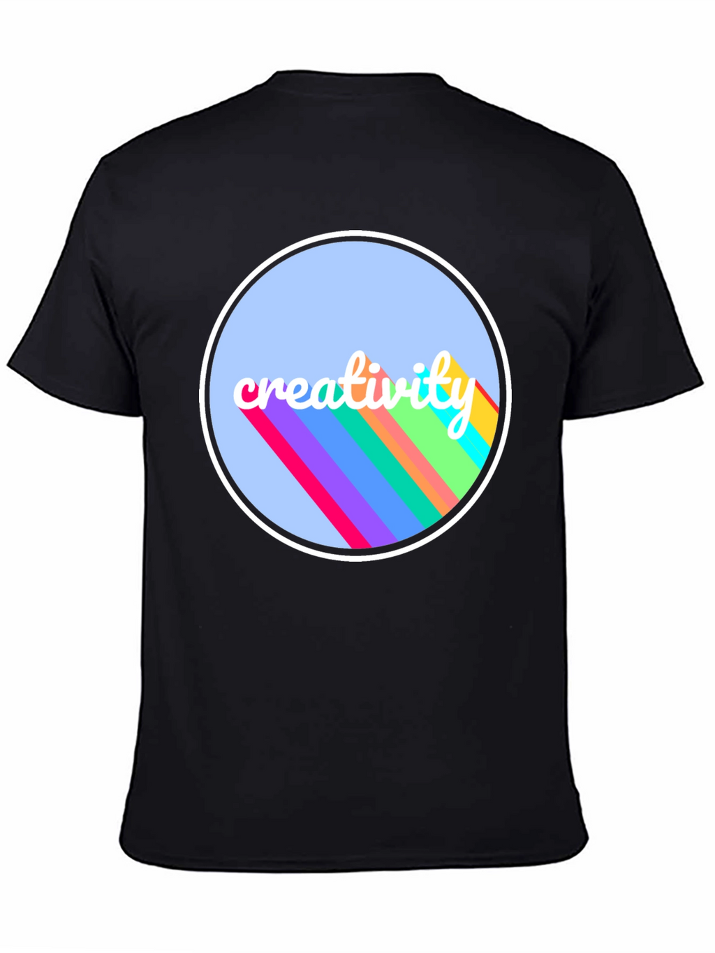 Creative Vibes Black T-Shirt
