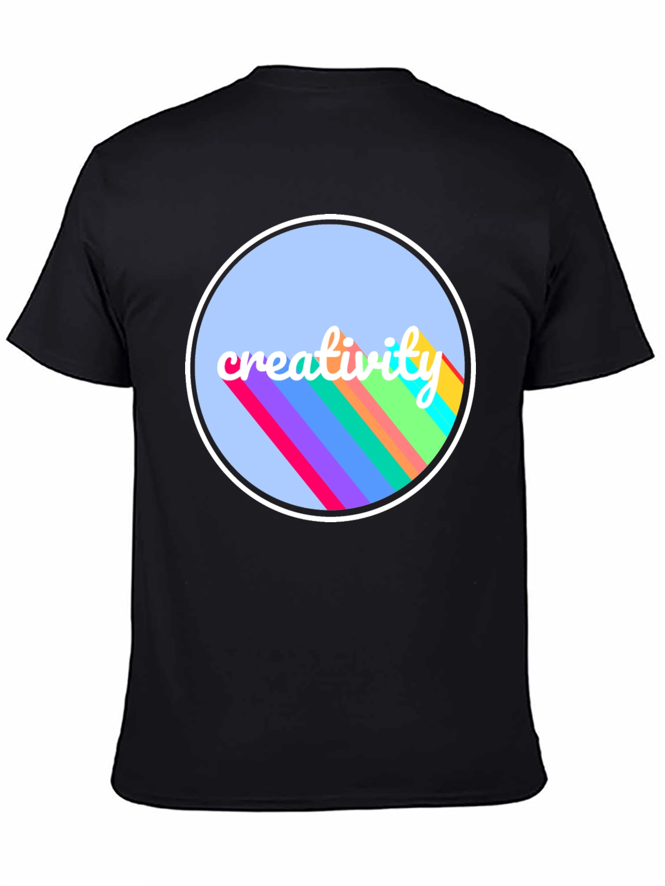 Creative Vibes Black T-Shirt