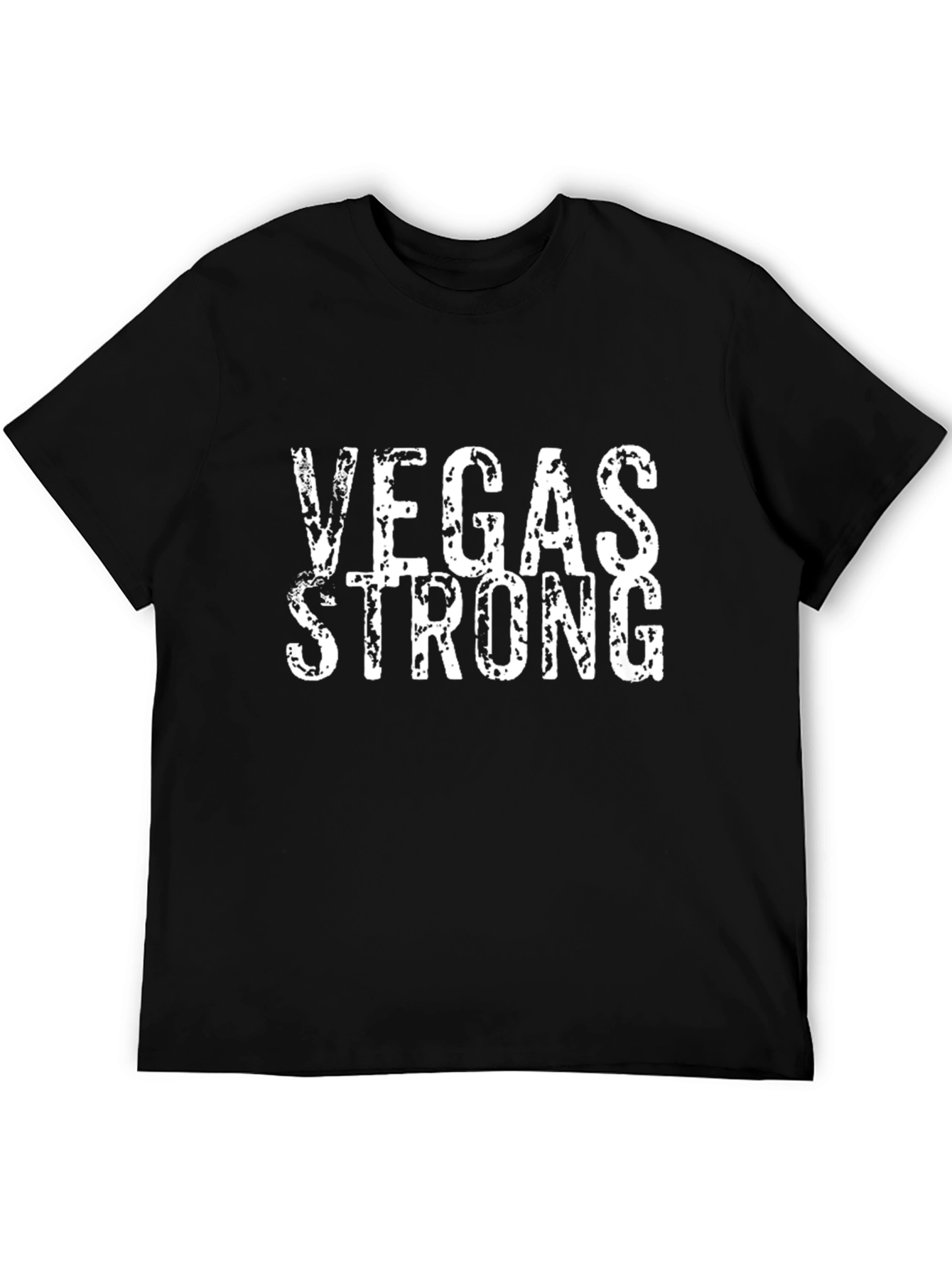 Vegas Strong Graphic T-Shirt - Black