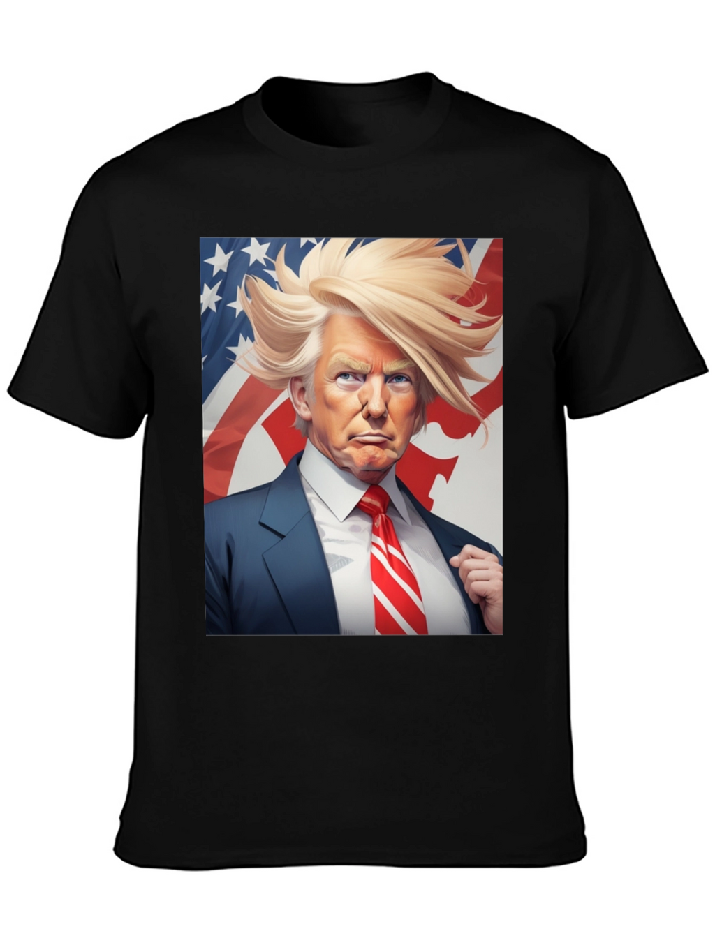 Trump T-Shirt - Patriotic Design