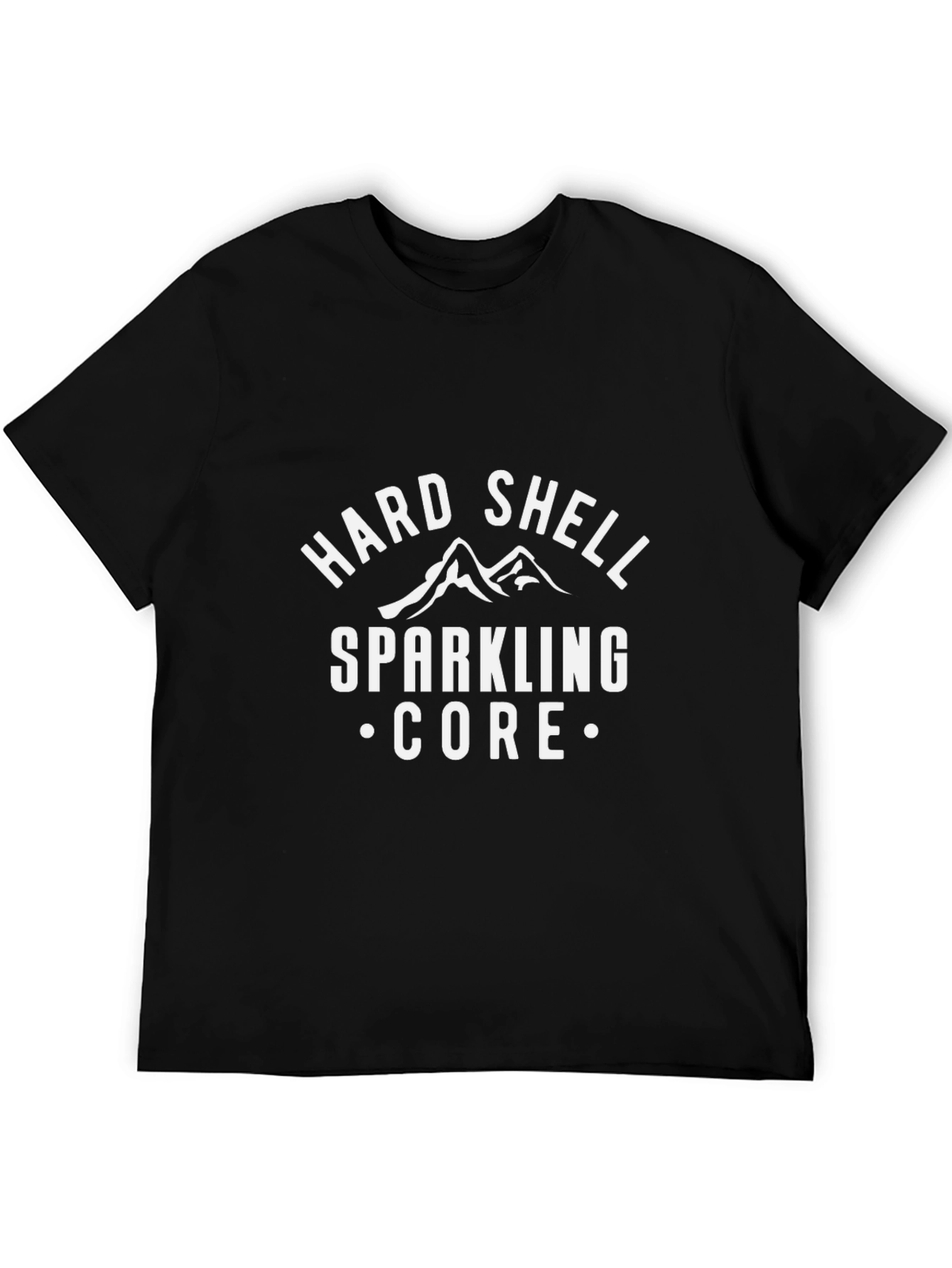 Hard Shell Sparkling Core Black T-Shirt