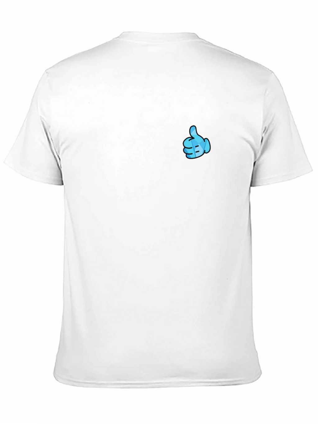 Thumbs Up Graphic Black T-Shirt - Casual Style