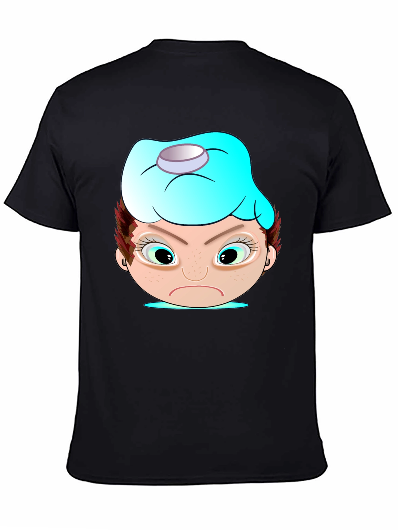 Funny Cartoon Headache T-Shirt
