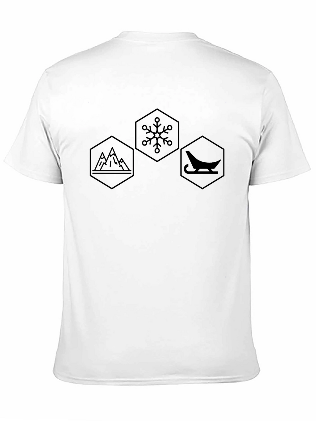Winter Adventure Hexagon T-Shirt