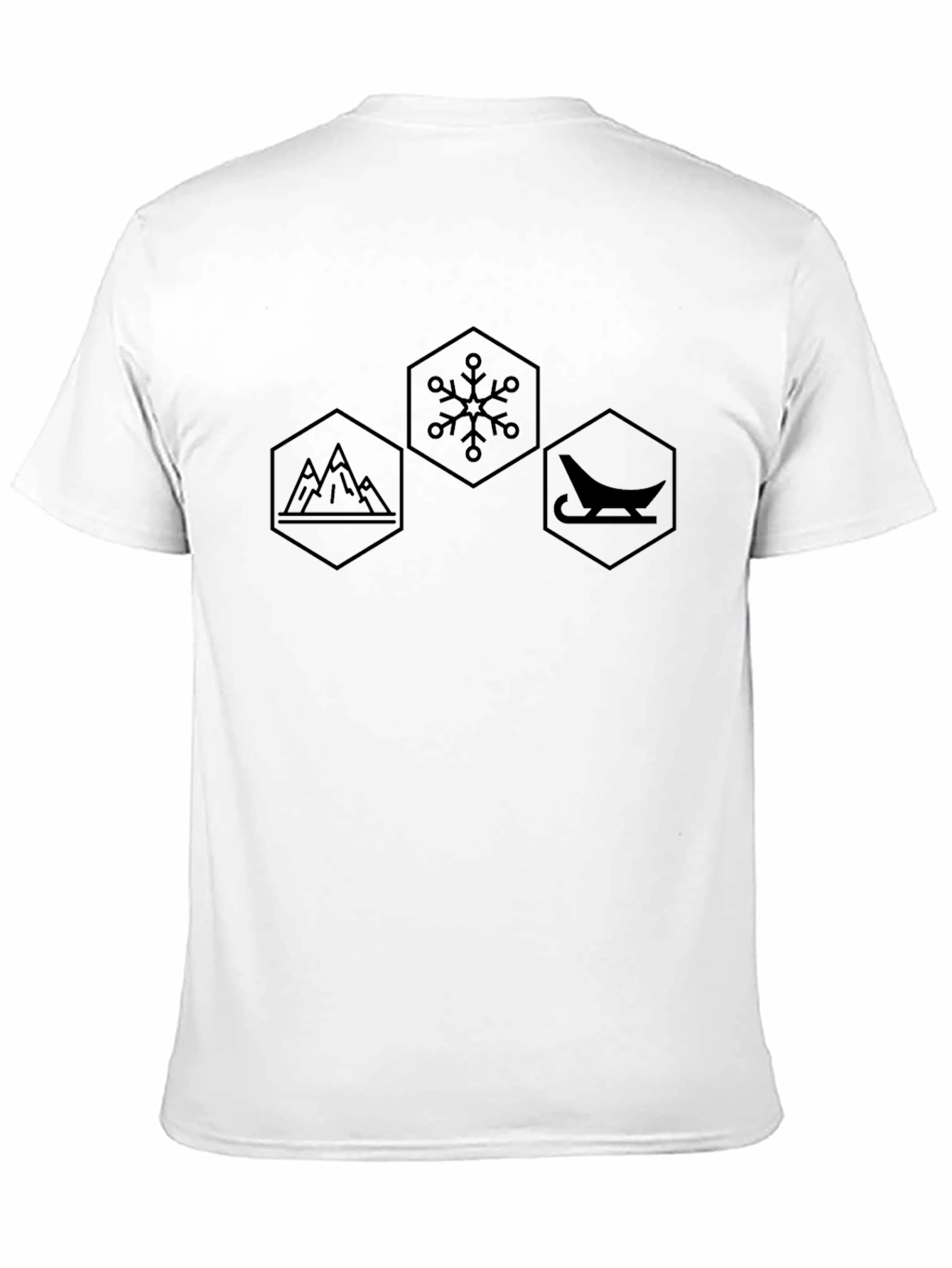 Winter Adventure Hexagon T-Shirt