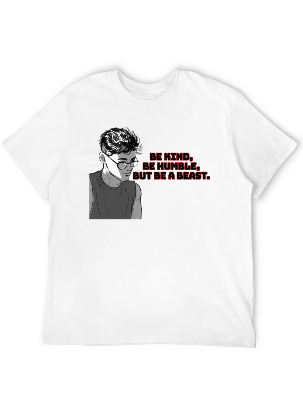 Be Kind Be Humble T-Shirt - Black Graphic Tee