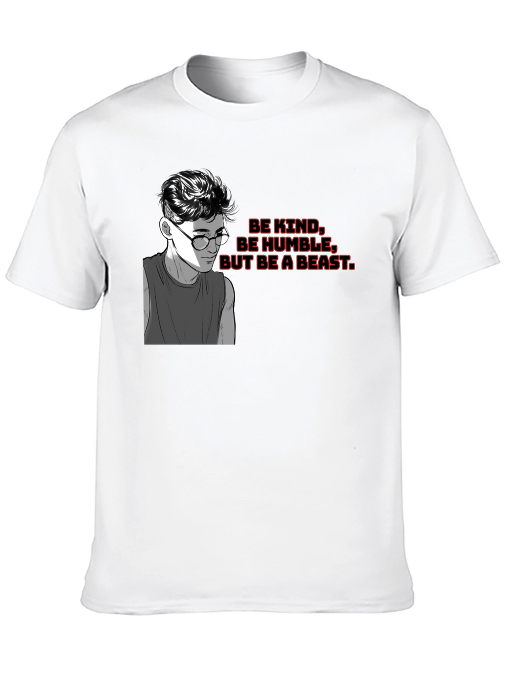 Be Kind Be Humble T-Shirt - Black Graphic Tee