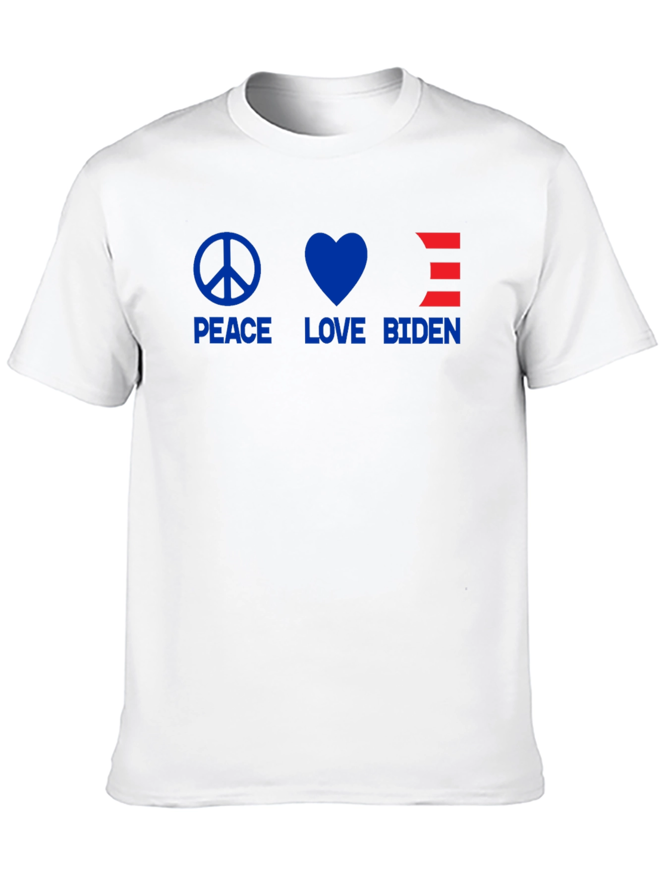 Peace Love Biden T-Shirt - Political Statement Tee