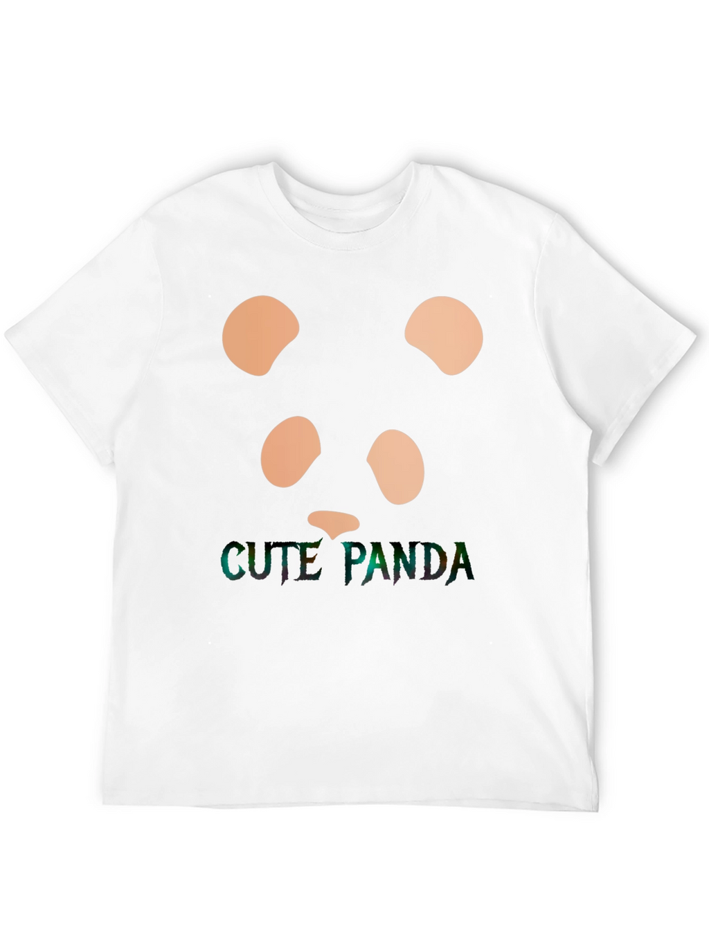 Cute Panda Graphic Tee - Stylish Black T-Shirt