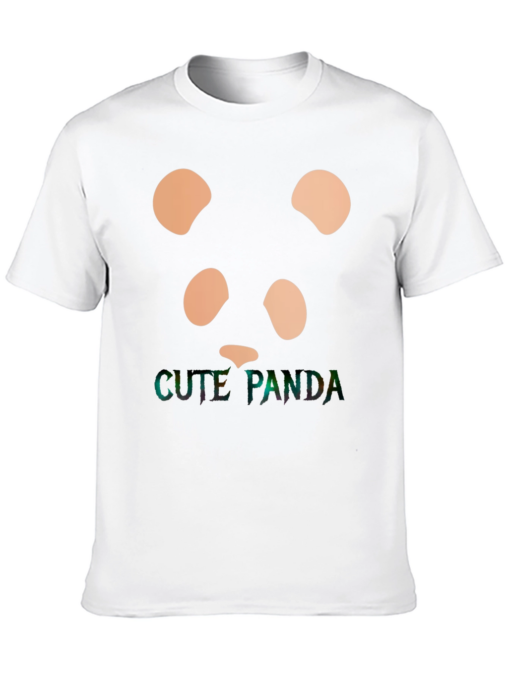 Cute Panda Graphic Tee - Stylish Black T-Shirt