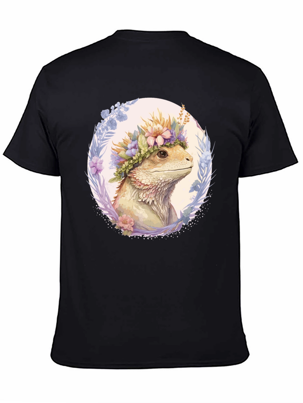 Bearded Dragon Flower Crown T-Shirt