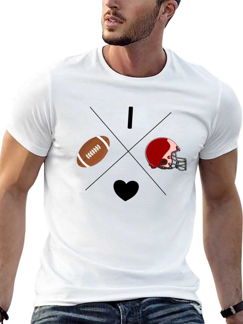 I Love Football T-Shirt