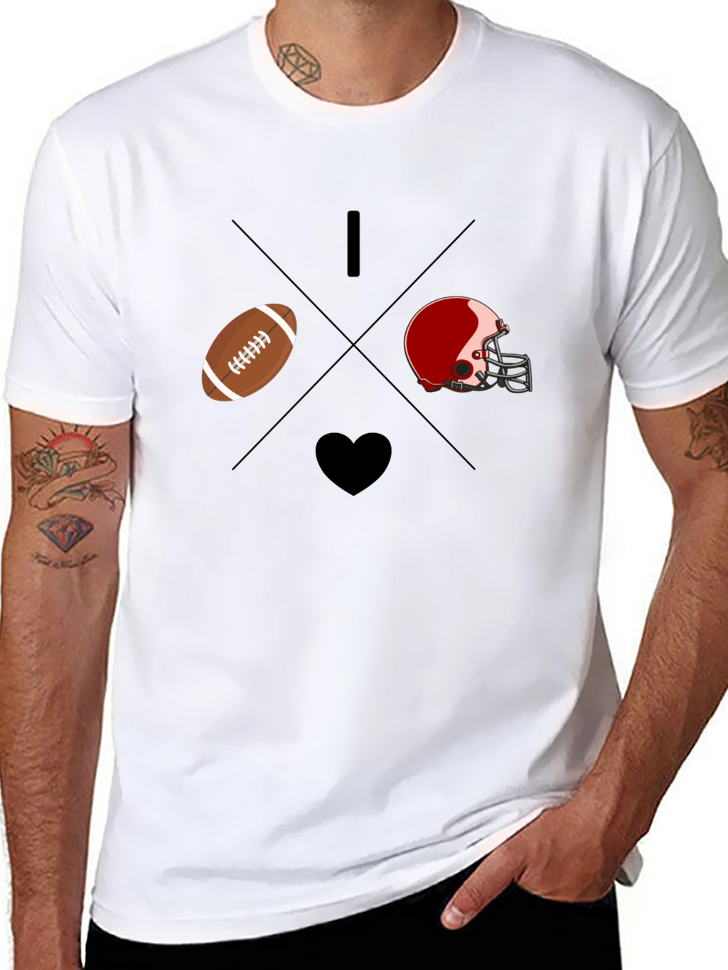 I Love Football T-Shirt