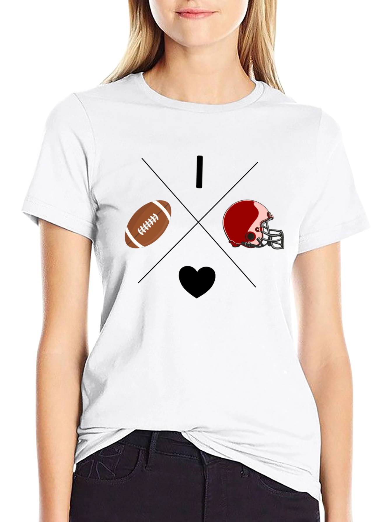 I Love Football T-Shirt
