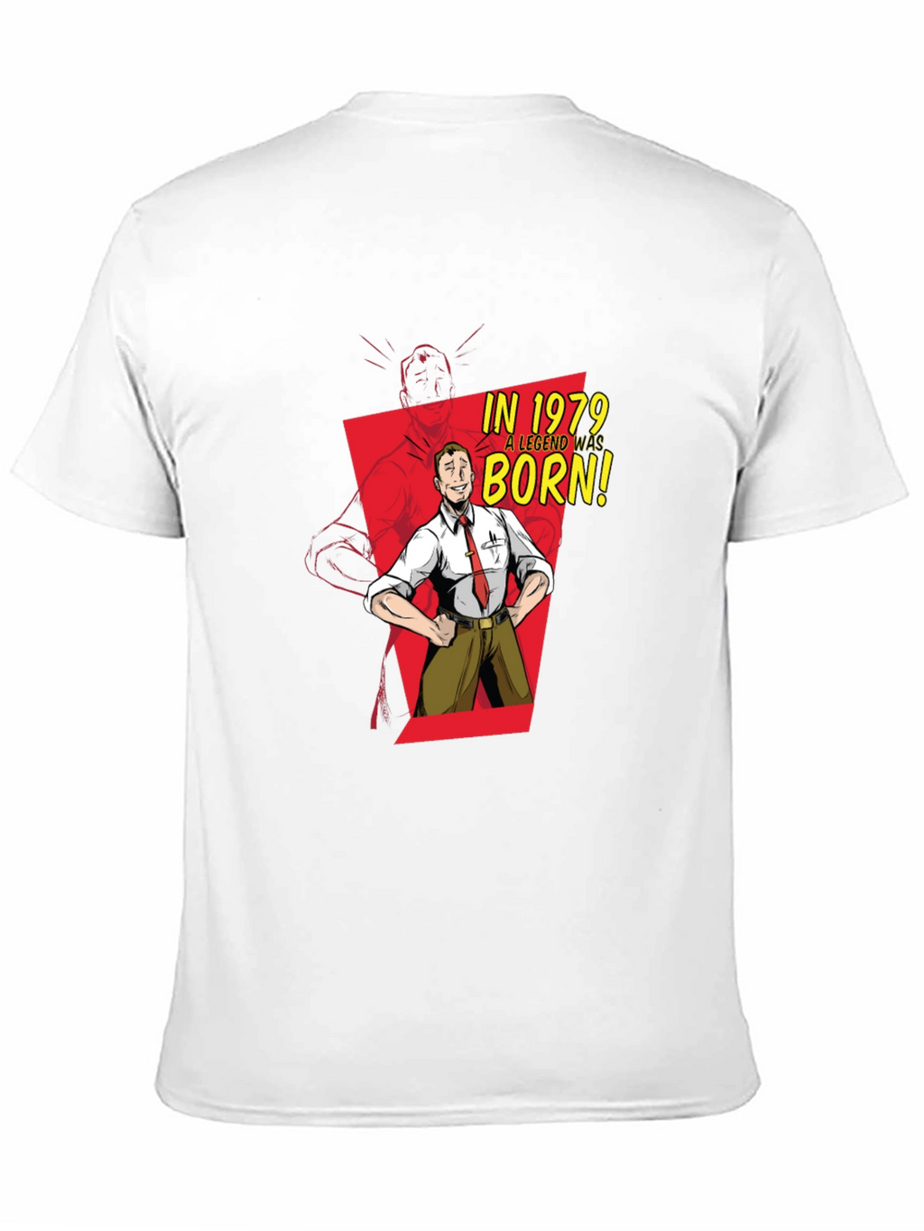 Legend Born 1979 Black Graphic Tee