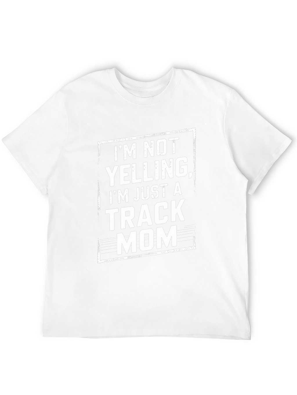Track Mom T-Shirt - Novelty Graphic Tee